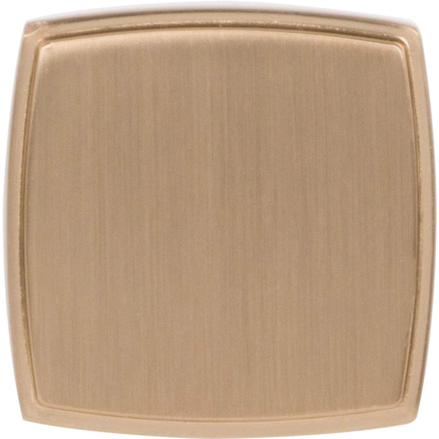 JEFFREY ALEXANDER 141SBZ Renzo 1-1/4" Diameter Square Knob - Satin Bronze