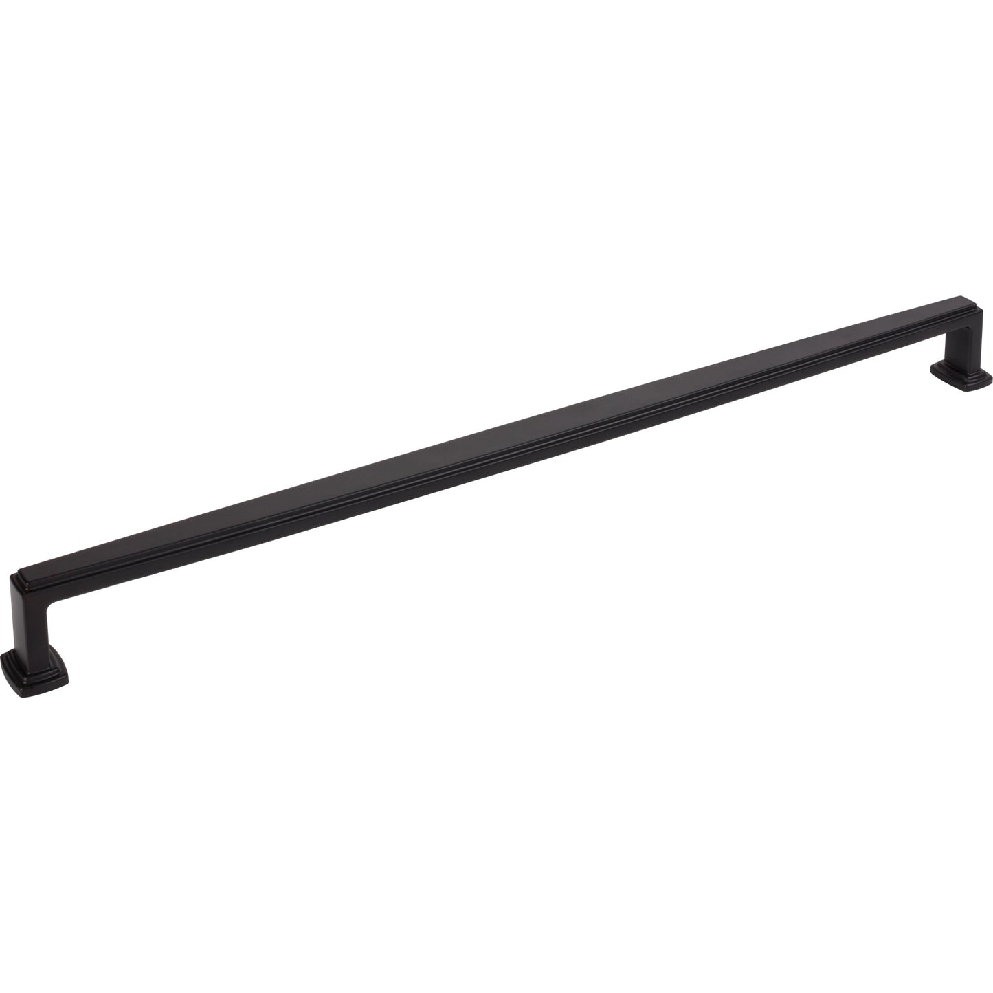 JEFFREY ALEXANDER 171-18MB Richard 18" Center-to-Center Appliance Pull - Matte Black