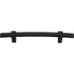 ATLAS 303-BL Buckle Up 5 1/16" Center to Center Bar Pull - Matte Black