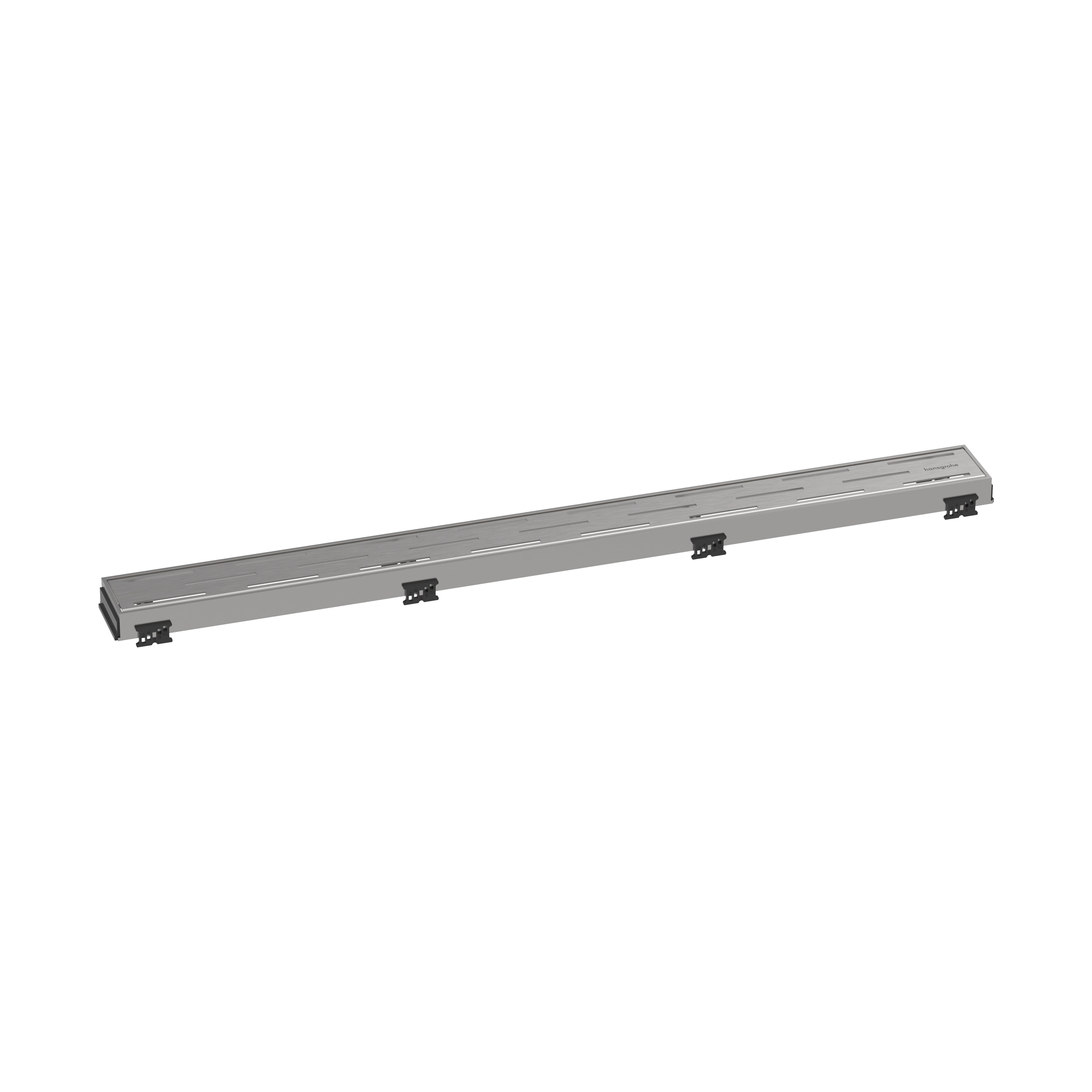 HANSGROHE 56120801 RainDrain Match Classic Trim Classic 31 1/2" with Height Adjustable Frame - Brushed Stainless Steel
