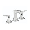 HANSGROHE 31330001 Metropol Classic Widespread Faucet 110 with Lever Handles and Pop-Up Drain, 1.2 GPM - Chrome