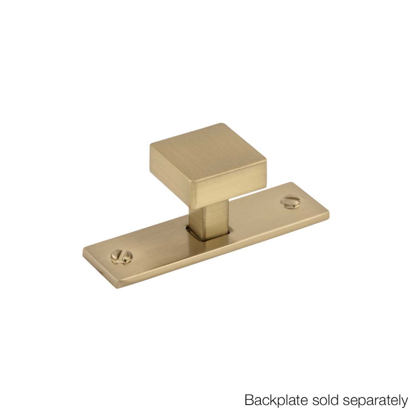 TOP KNOBS TK740HB Channing 1 1/16" Length Square Knob - Honey Bronze