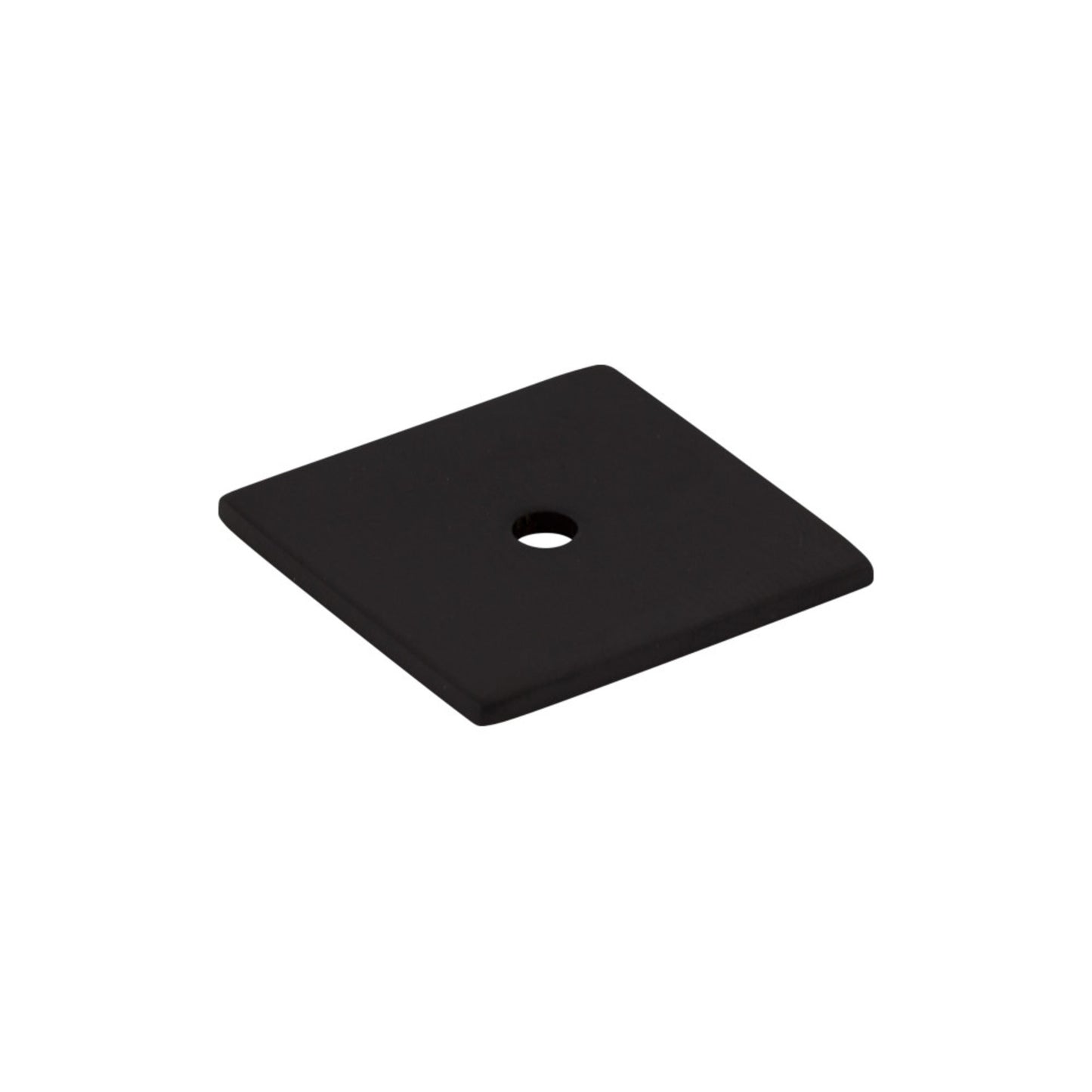 TOP KNOBS TK95BLK Square Knob Backplate - Flat Black