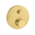AXOR 10720251 Starck Thermostatic Trim with Volume Control and Diverter - Brushed Gold Optic