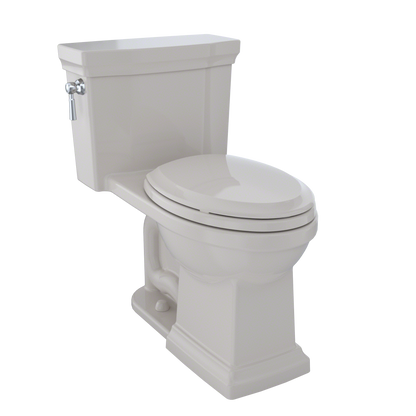 TOTO MS814224CUFG#12 Promenade Ii 1G One-Piece Elongated 1.0 Gpf Universal Height Toilet With Cefiontect - Sedona Beige