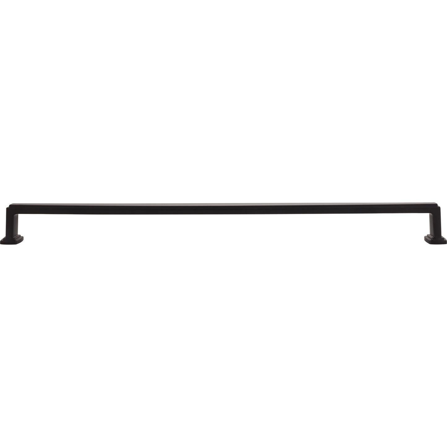 JEFFREY ALEXANDER 171-18MB Richard 18" Center-to-Center Appliance Pull - Matte Black