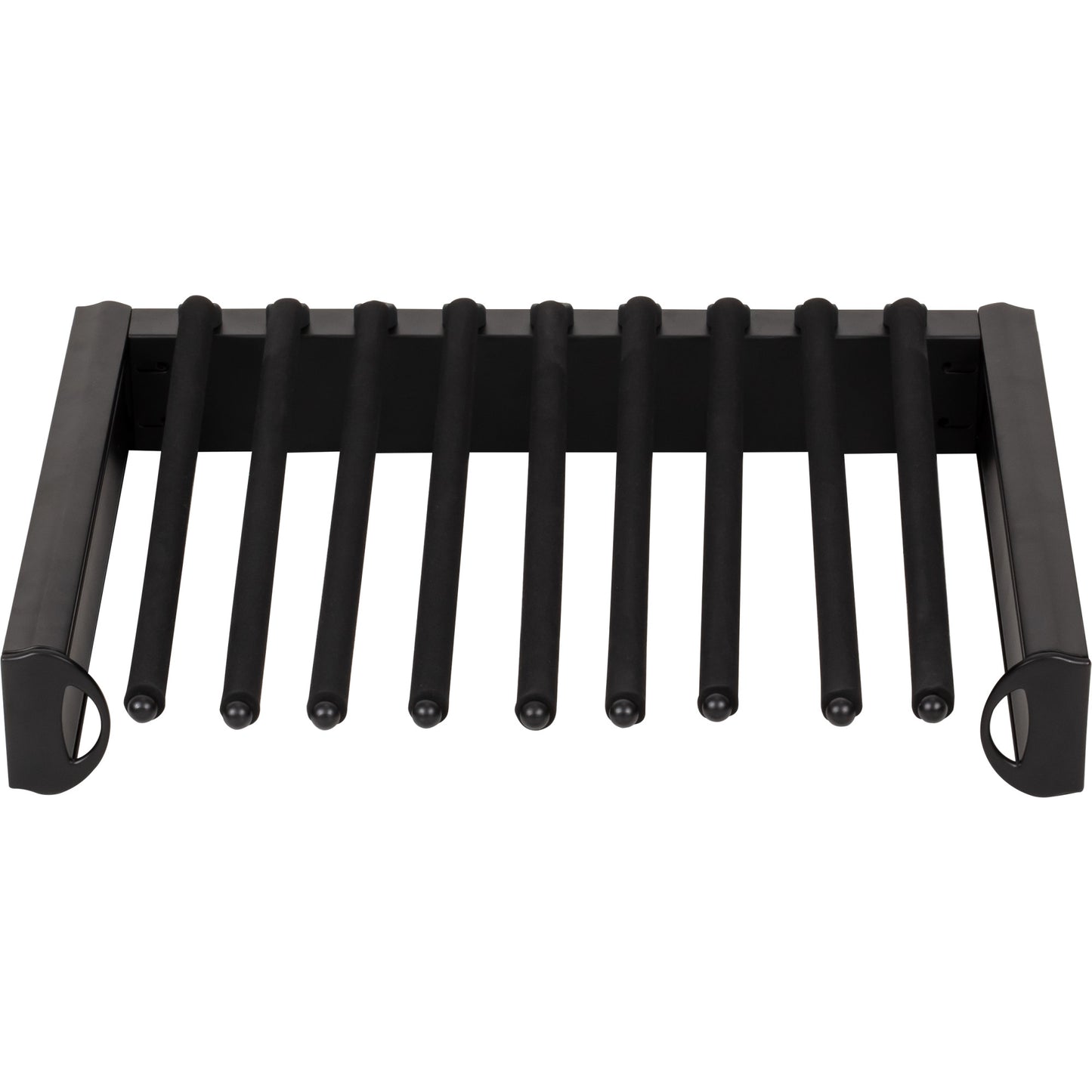 HARDWARE RESOURCES PPR-1814-MB Matte Black 18" Wide Pant Rack - Matte Black