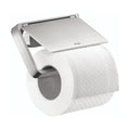 AXOR 42836000 Universal SoftSquare Toilet Paper Holder with Cover - Chrome