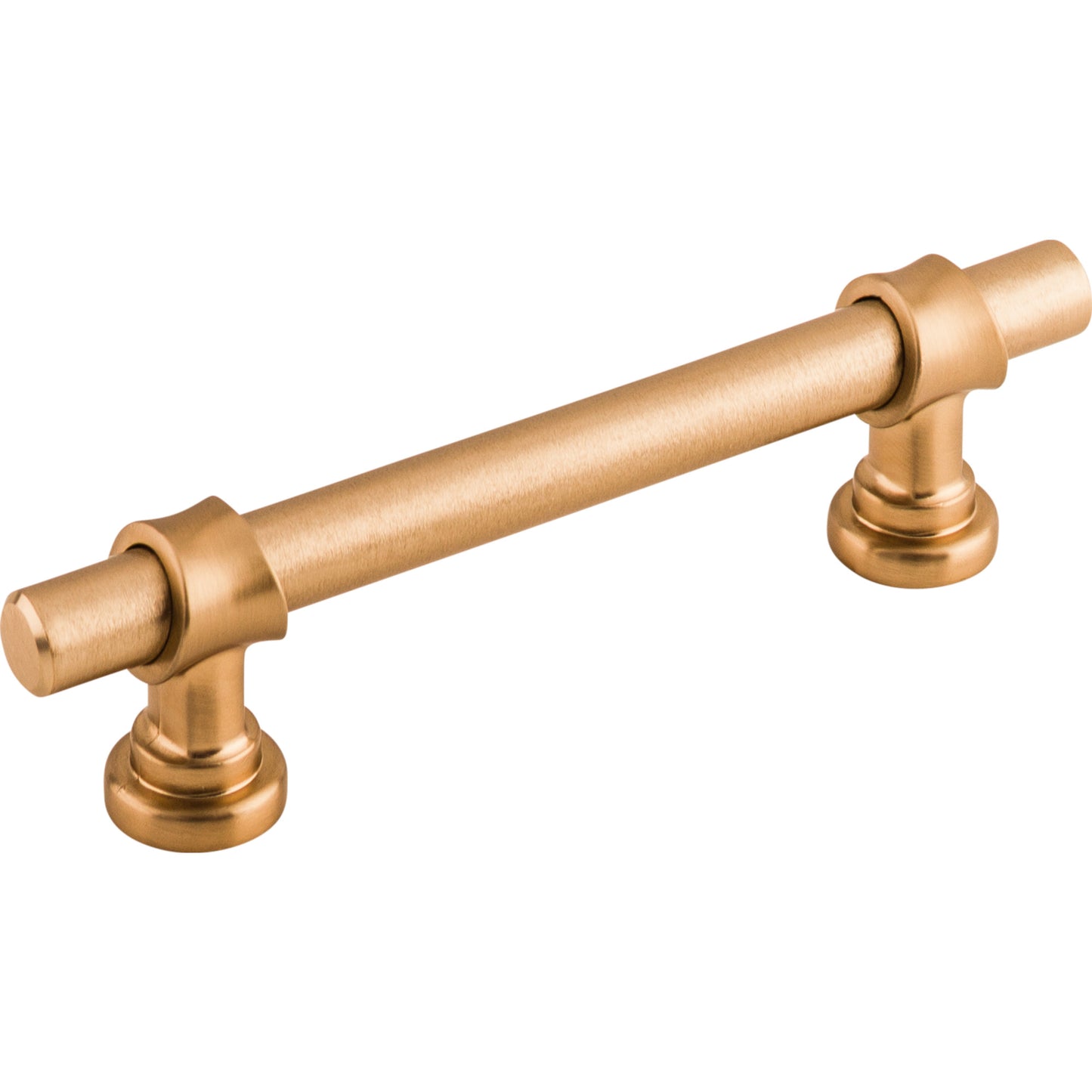 TOP KNOBS M1649 Bit 3 3/4" Center to Center Bar Pull - Brushed Bronze