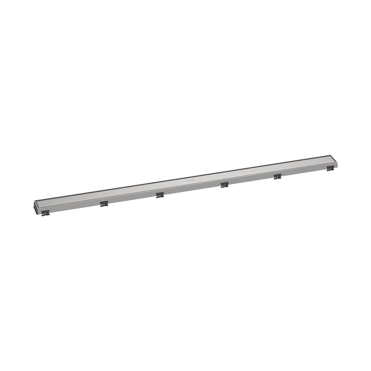HANSGROHE 56042801 RainDrain Match Trim Zero/ Tile 47 1/4" with Height Adjustable Frame - Brushed Stainless Steel