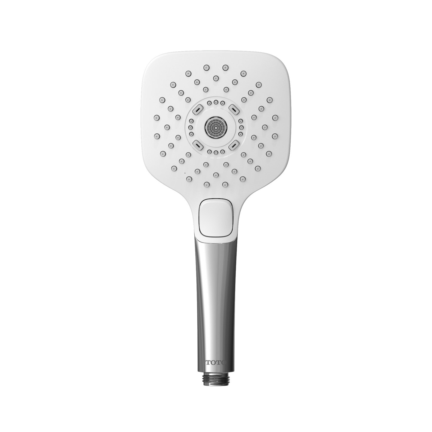 TOTO TBW02015U4#CP G Series 1.75 Gpm Multifunction 4 Inch Square Handshower With Active Wave - Polished Chrome