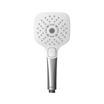 TOTO TBW02015U4#CP G Series 1.75 Gpm Multifunction 4 Inch Square Handshower With Active Wave - Polished Chrome
