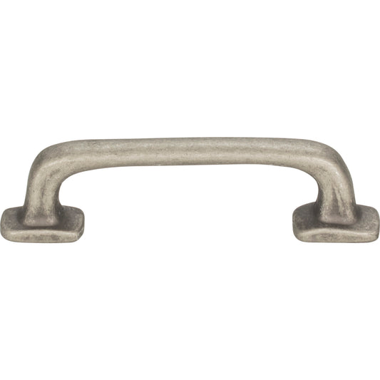 ATLAS 333-P Distressed 3" Center to Center Bar Pull - Pewter