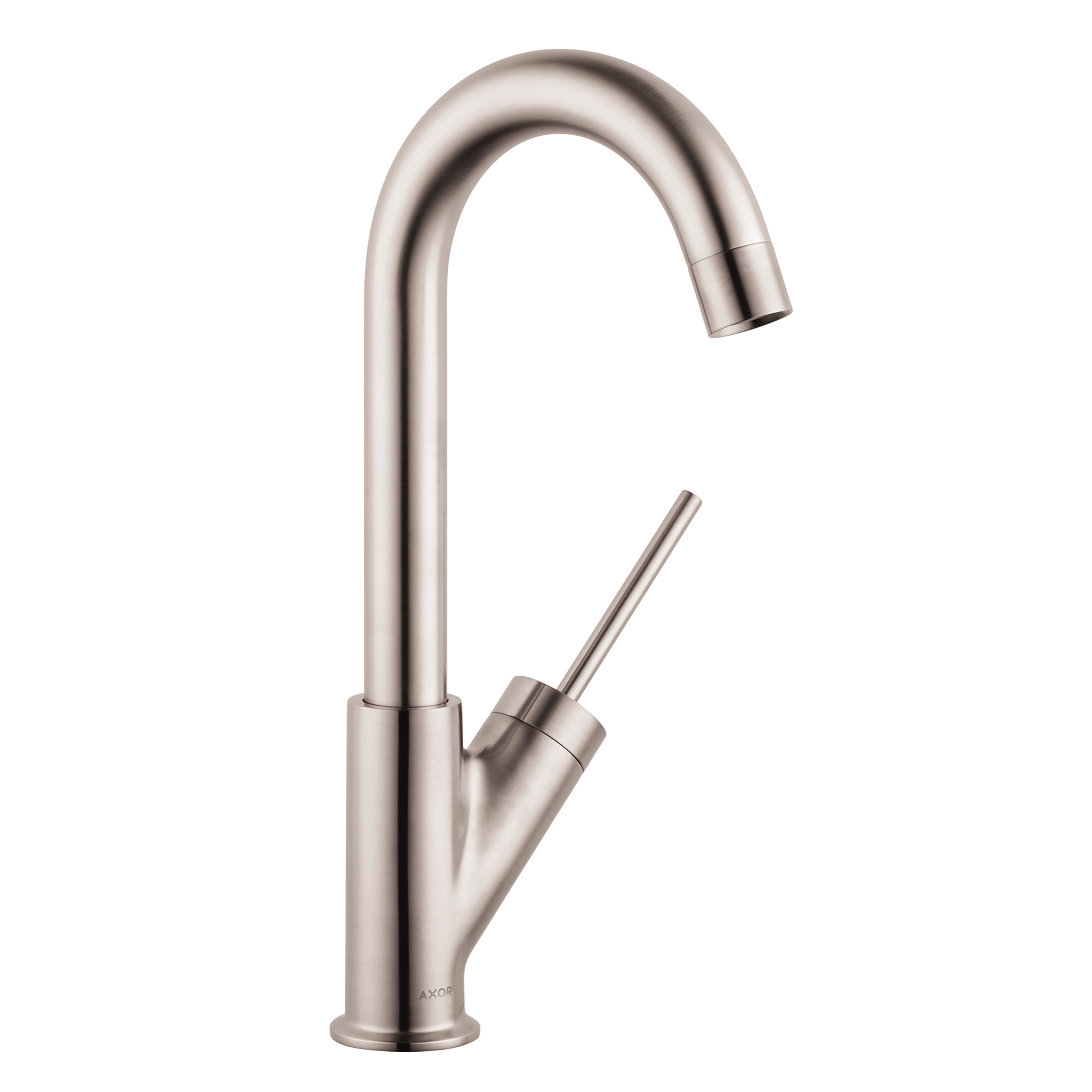 AXOR 10826801 Starck Bar Faucet, 1.5 GPM - Stainless Steel Optic