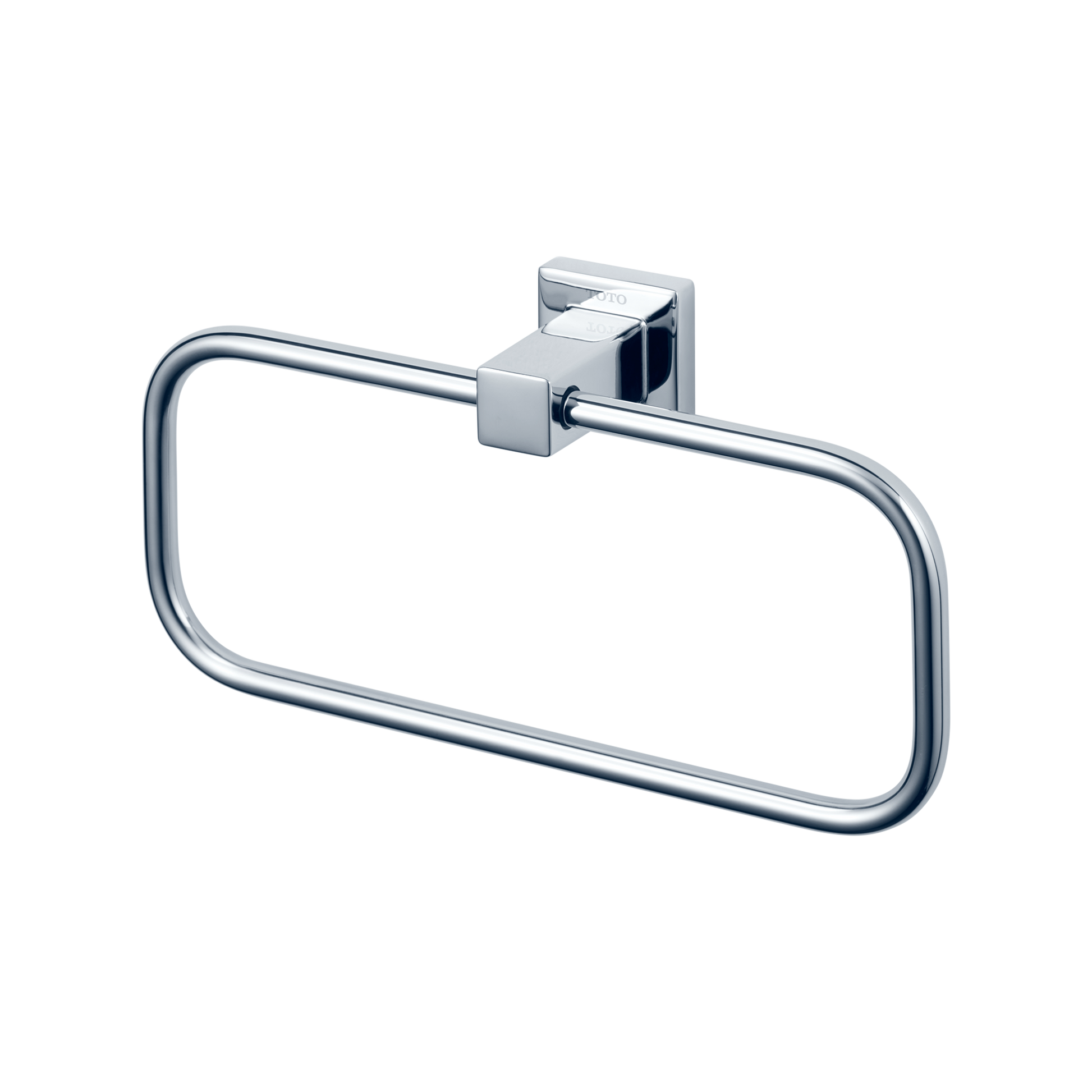 TOTO YTT408U#CP L Series Square Towel Ring - Polished Chrome