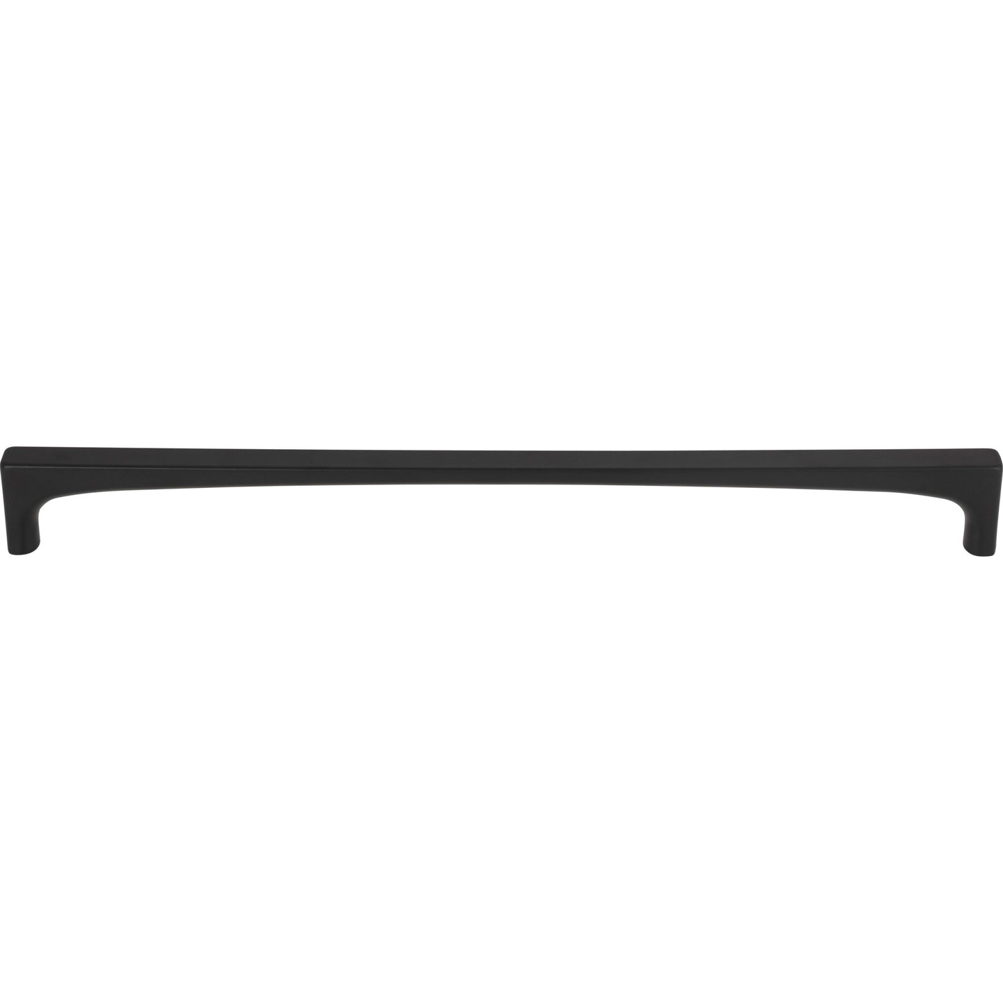 TOP KNOBS TK1016BLK Riverside 8 13/16" Center to Center Bar Pull - Flat Black