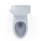 TOTO MW9744734CEFGA#01 WASHLET+ Eco Guinevere Elongated 1.28 GPF Universal Height Toilet , Cotton White