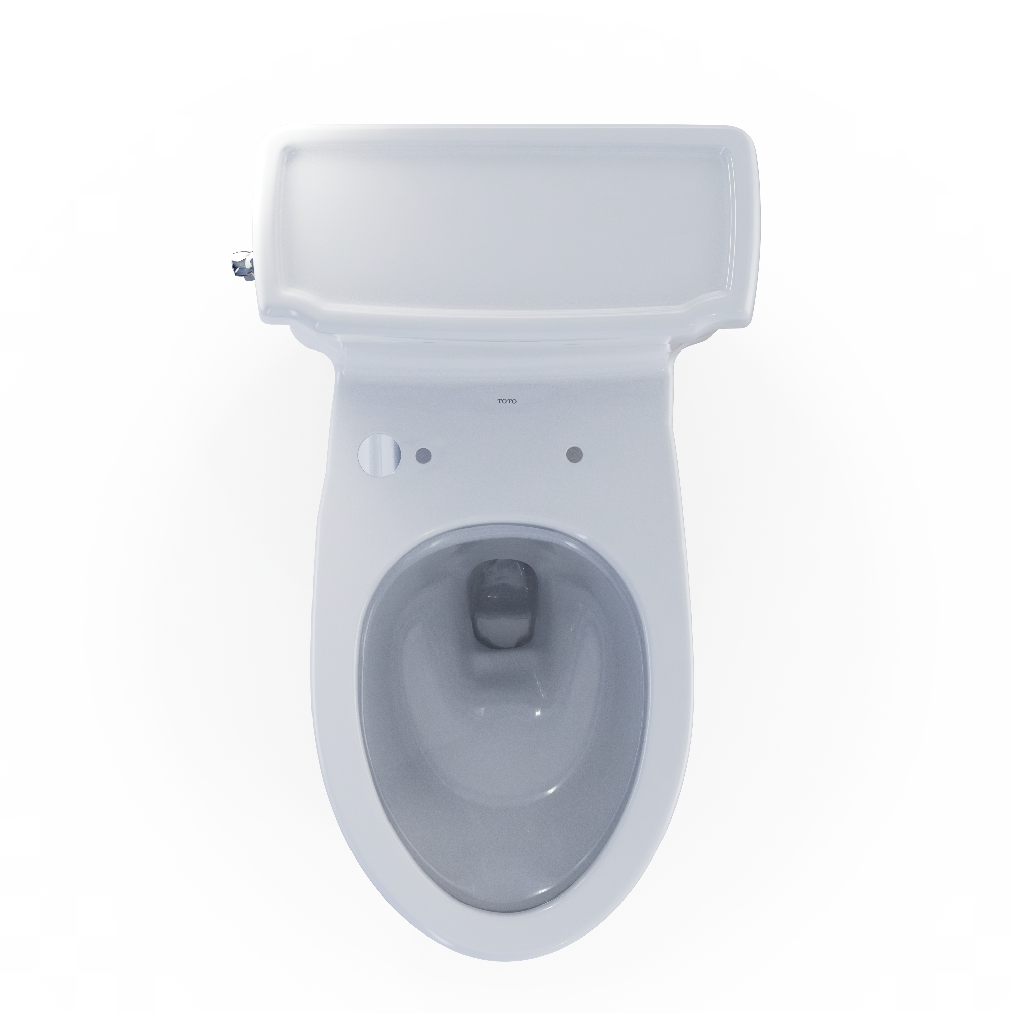 TOTO MS974224CEFG#01 Eco Guinevere Elongated 1.28 Gpf Universal Height Skirted Toilet With Cefiontect And Softclose Seat - Cotton White
