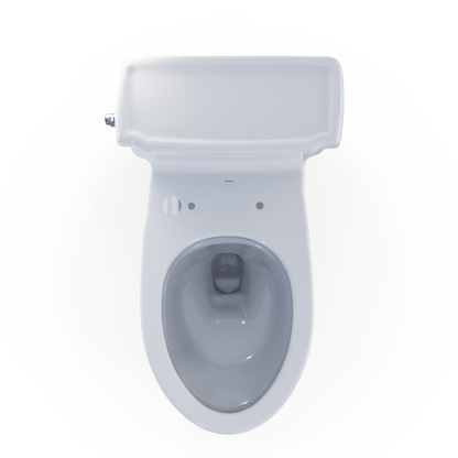 TOTO MW9743074CEFG#01 Washlet+ Eco Guinevere Elongated 1.28 Gpf Universal Height Toilet With C2 Bidet Seat - Cotton White