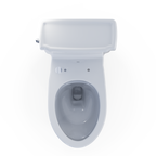 TOTO MW9744724CEFG#01 Washlet+ Eco Guinevere Elongated 1.28 Gpf Universal Height Toilet With S7 Classic Bidet Seat - Cotton White