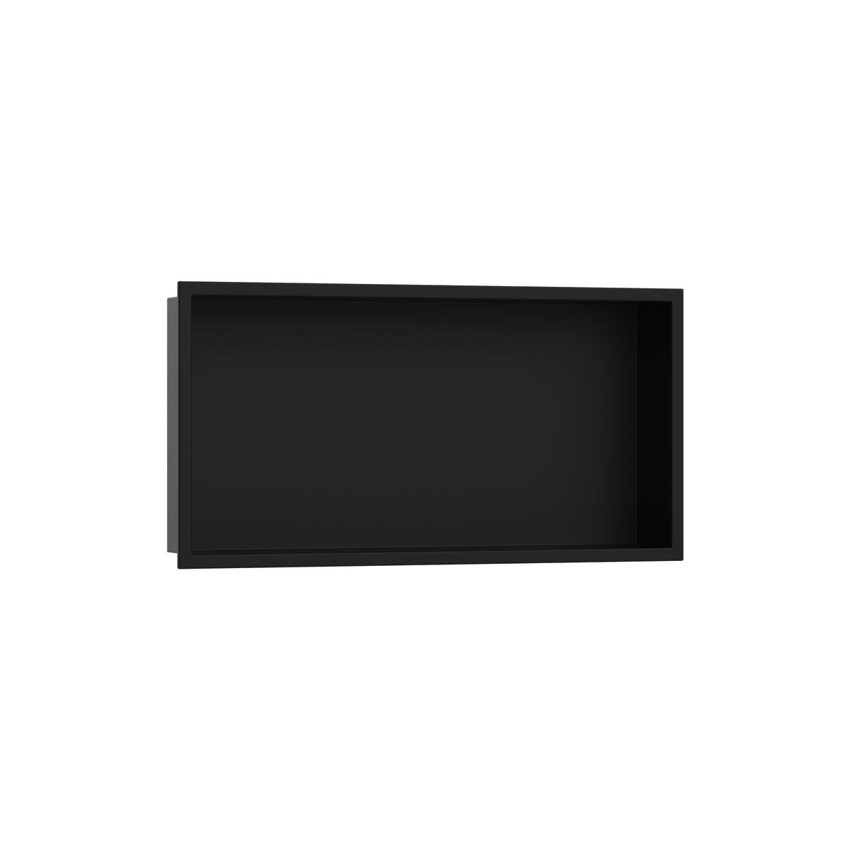 HANSGROHE 56064670 XtraStoris Original Wall Niche with Integrated Frame 12"x 24"x 4" - Matte Black