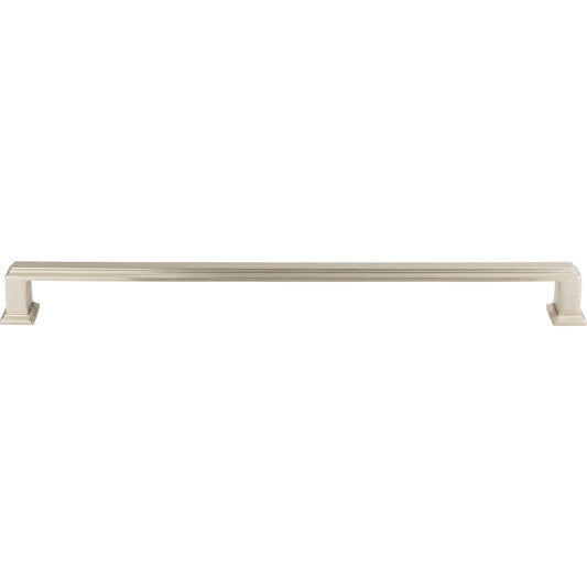 ATLAS 337-BRN Sutton Place 11 5/16" Center to Center Bar Pull , Brushed Nickel