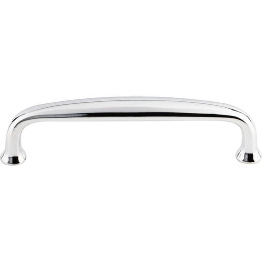 TOP KNOBS M1915 Charlotte 4" Center to Center Bar Pull - Polished Chrome