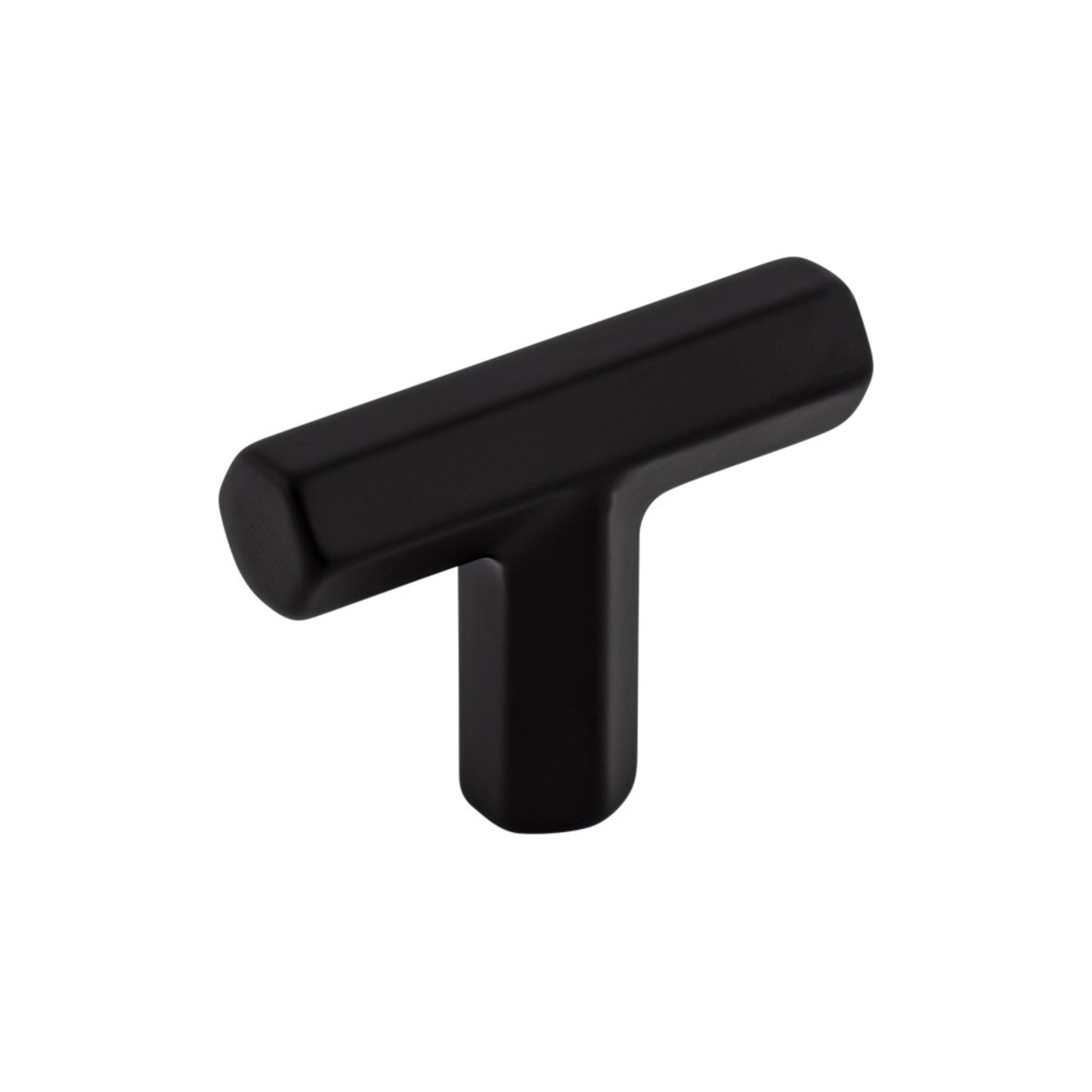 TOP KNOBS TK790BLK Lydia 1 3/4" Length Geometric Knob - Flat Black