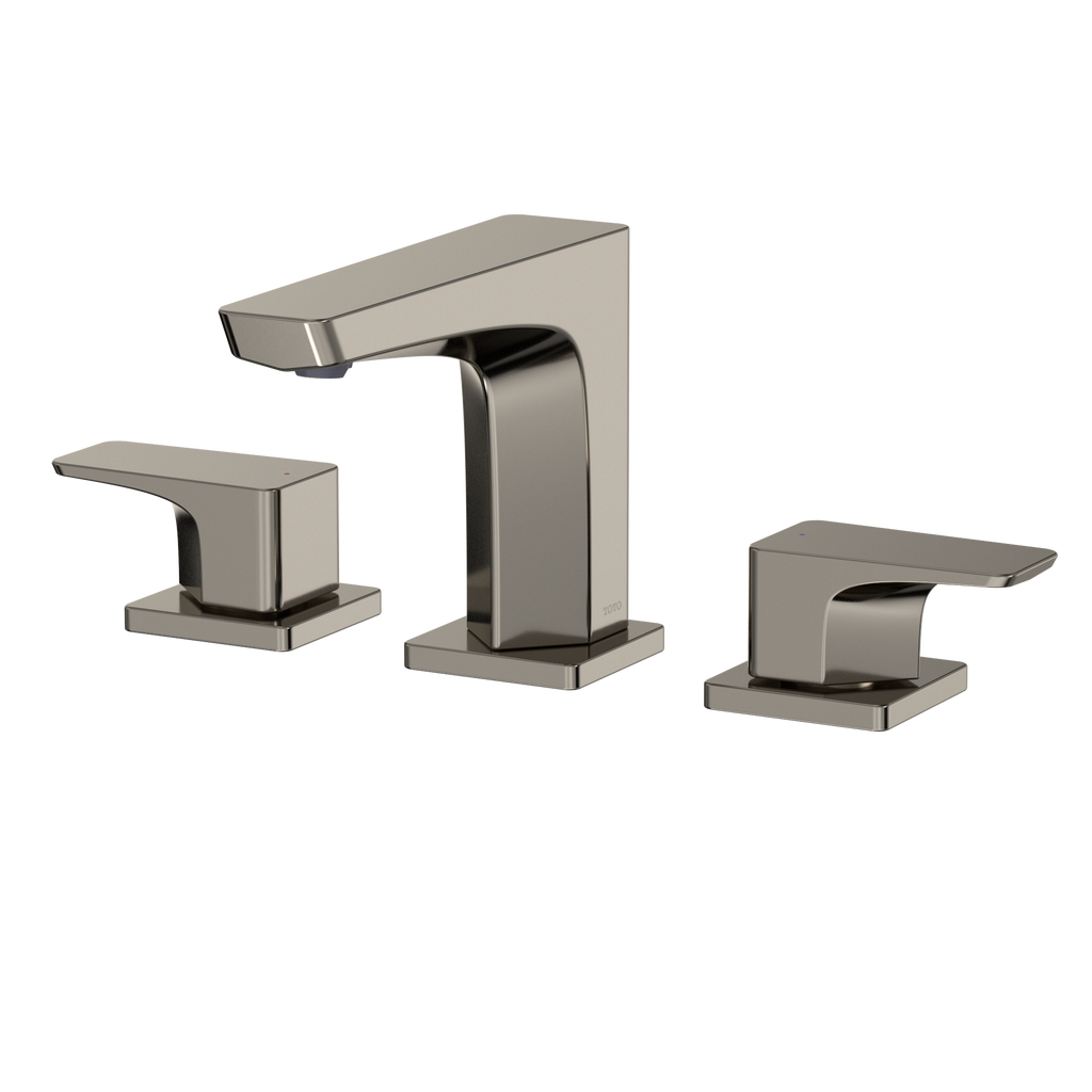 TOTO TLG07201U#PN Ge 1.2 Gpm Two Handle Widespread Bathroom Sink Faucet - Polished Nickel