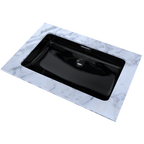 TOTO LT191#51 Rectangular Undermount Bathroom Sink - Ebony