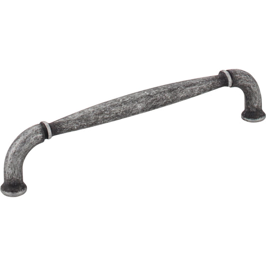 JEFFREY ALEXANDER 737-128SIM Chesapeake 128 mm Center-to-Center Bar Pull , Distressed Antique Silver