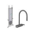 HANSGROHE 73831341 Aquno Select HighArc Kitchen Faucet, 3-Spray Pull-Down with sBox, 1.75 GPM - Brushed Black Chrome