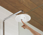 TOTO TBW02004U4#CP G Series 1.75 Gpm Multifunction 8.5 Inch Square Showerhead With Comfort Wave And Warm Spa - Polished Chrome