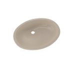 TOTO LT597G#03 Dantesca Oval Undermount Bathroom Sink With Cefiontect - Bone
