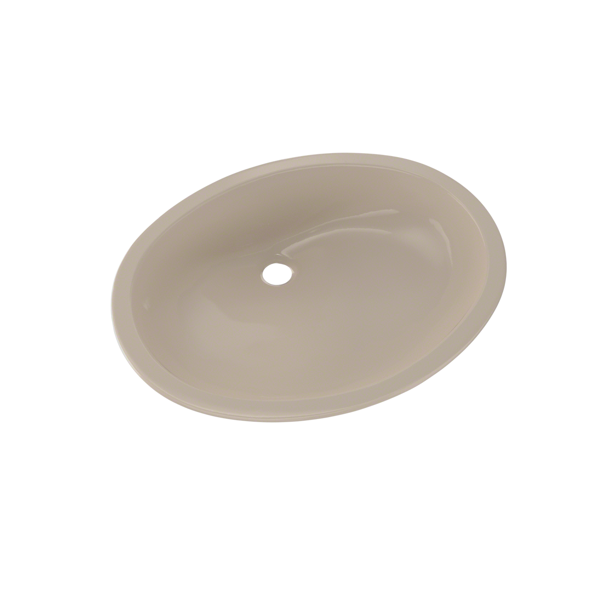 TOTO LT597G#03 Dantesca Oval Undermount Bathroom Sink With Cefiontect - Bone