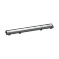 HANSGROHE 56036001 RainDrain Match Trim 23 5/8" with Height Adjustable Frame - Chrome