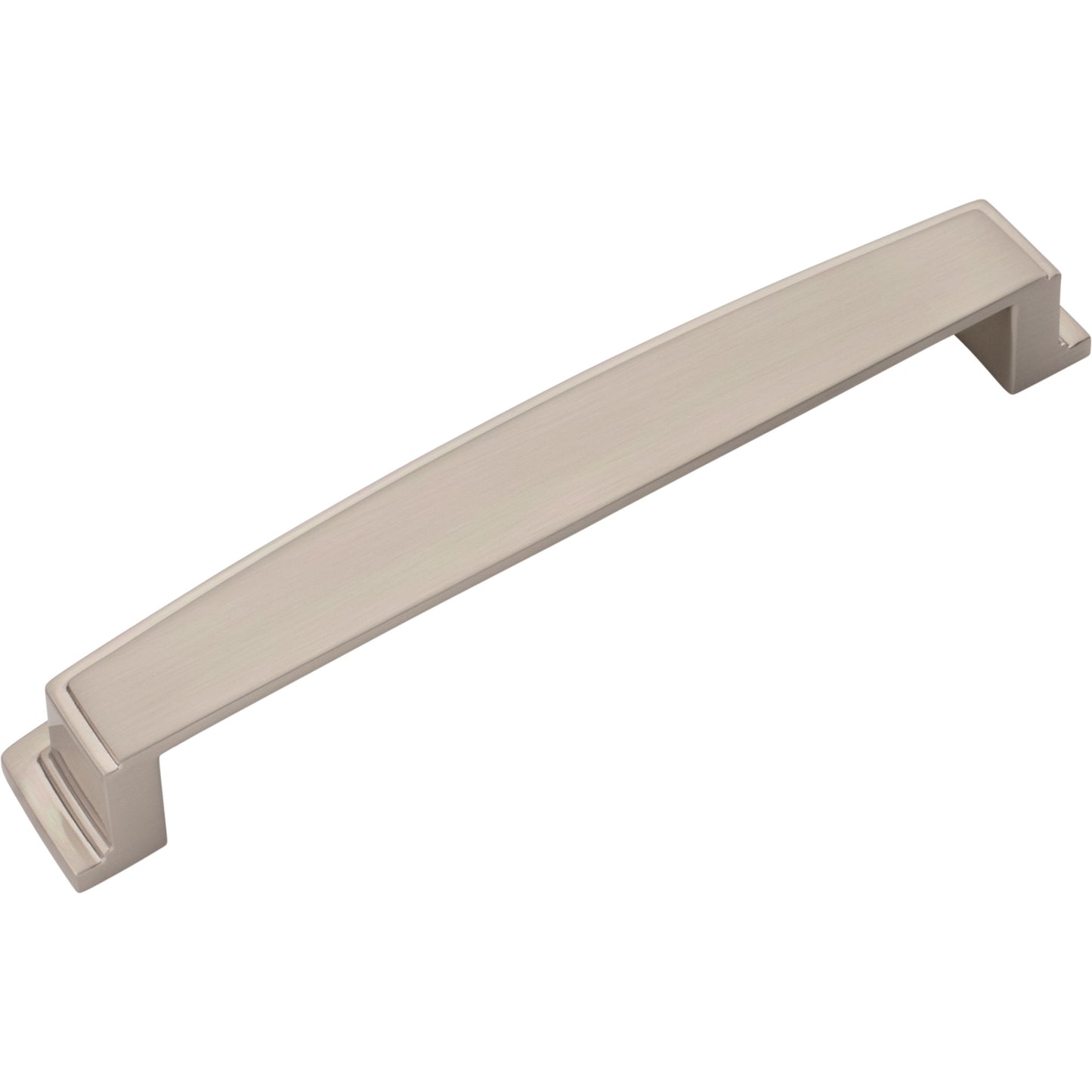 JEFFREY ALEXANDER 141-160SN Renzo 160 mm Center-to-Center Cup/Bin Pull - Satin Nickel