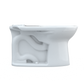 TOTO C776CEFG#01 Drake Elongated Universal Height TORNADO FLUSH Toilet Bowl with CEFIONTECT , Cotton White