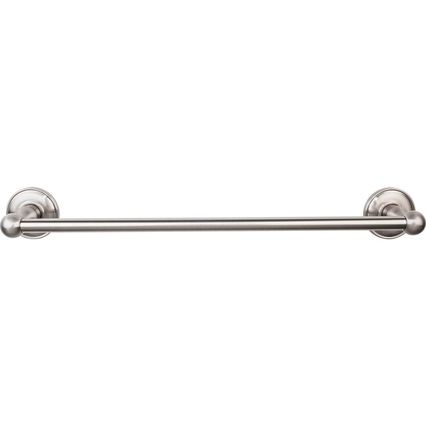 TOP KNOBS ED6BSND TOP BATH (R) Edwardian Bath Single 20 1/2" Wall Mounted Towel Bar - Brushed Satin Nickel