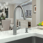 HANSGROHE 04505800 Focus HighArc Kitchen Faucet, 2-Spray Pull-Down, 1.75 GPM - Stainless Steel Optic