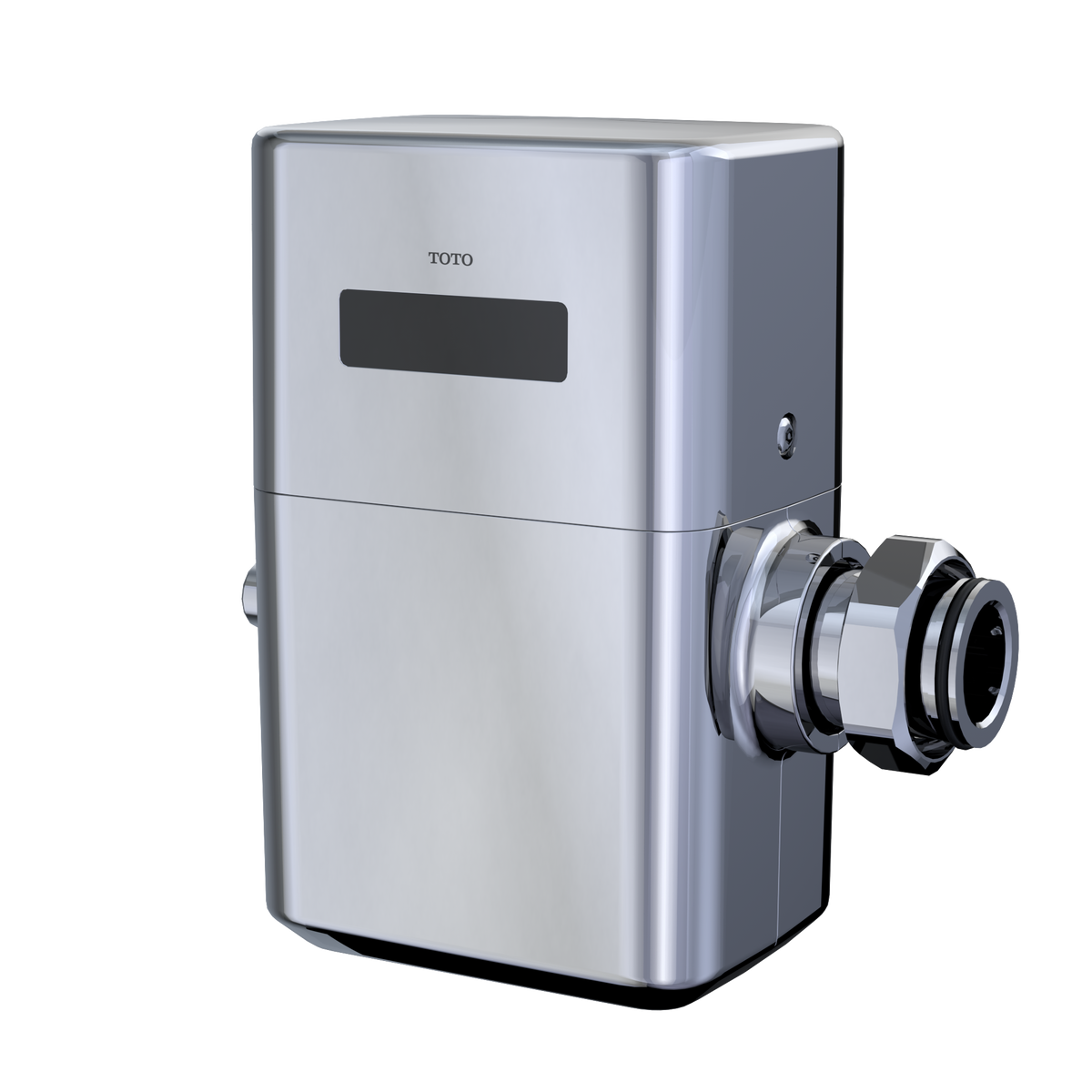 TOTO TET6LB#CP Ecopower Touchless 1.28 Gpf High-Efficiency Toilet Flush Valve With 24 Inch Vacuum Breaker Set - Polished Chrome