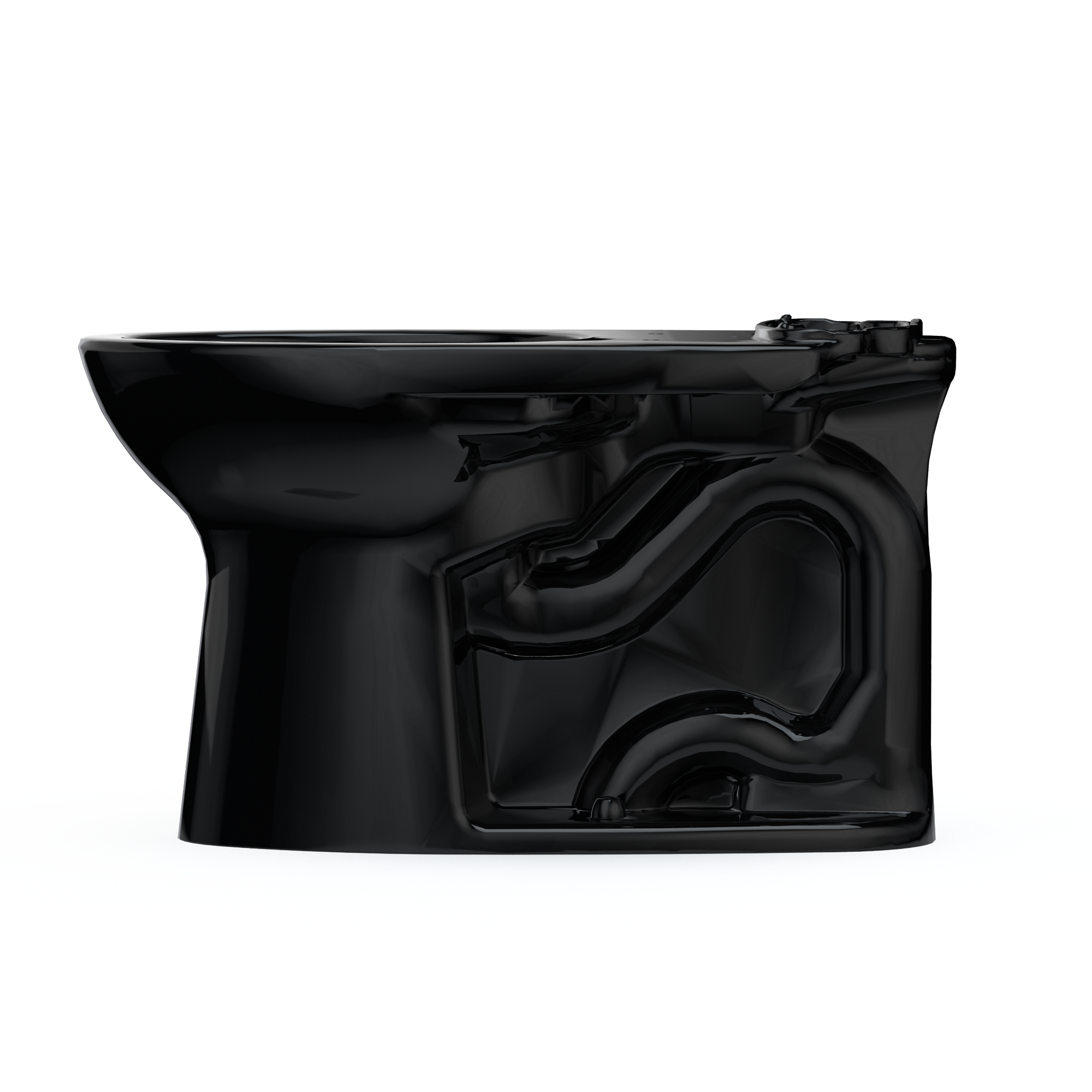 TOTO C776CE#51 Drake Elongated Tornado Flush Toilet Bowl - Ebony