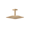 AXOR 28793141 Citterio C Showerhead 270 Square 1-Jet Ceiling Connection, 2.5 GPM - Brushed Bronze