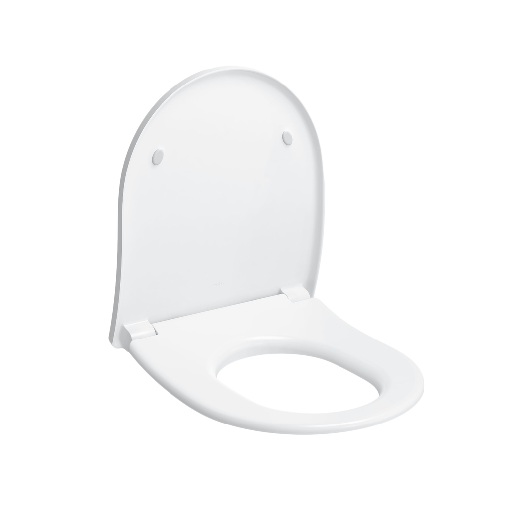 TOTO SS227#01 Rp Compact Softclose Slow Close Elongated Toilet Seat And Lid - Cotton White