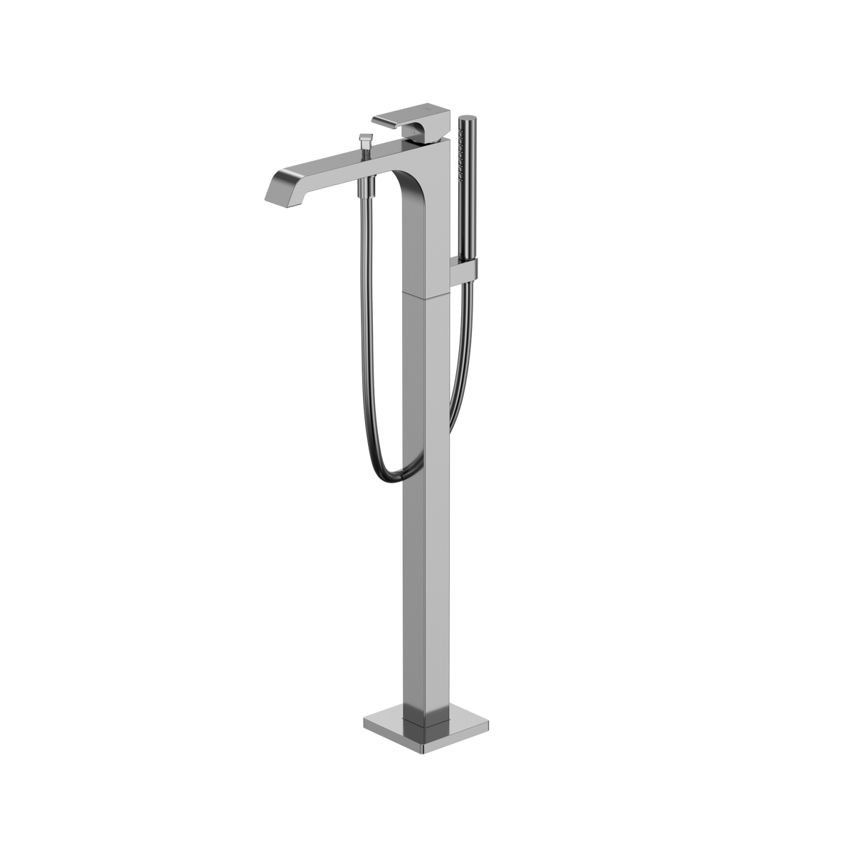 TOTO TBG08306U#CP Gc Single-Handle Free Standing Tub Filler With Handshower - Polished Chrome