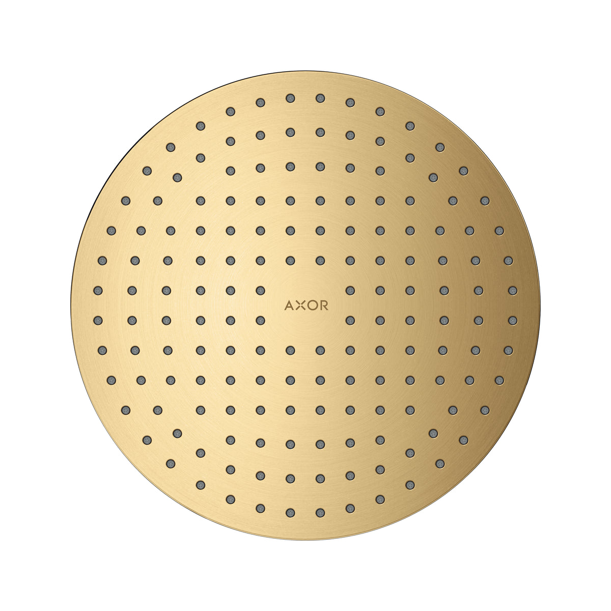 AXOR 35366251 ShowerSolutions Showerhead 250 2-Jet, 1.75 GPM - Brushed Gold Optic