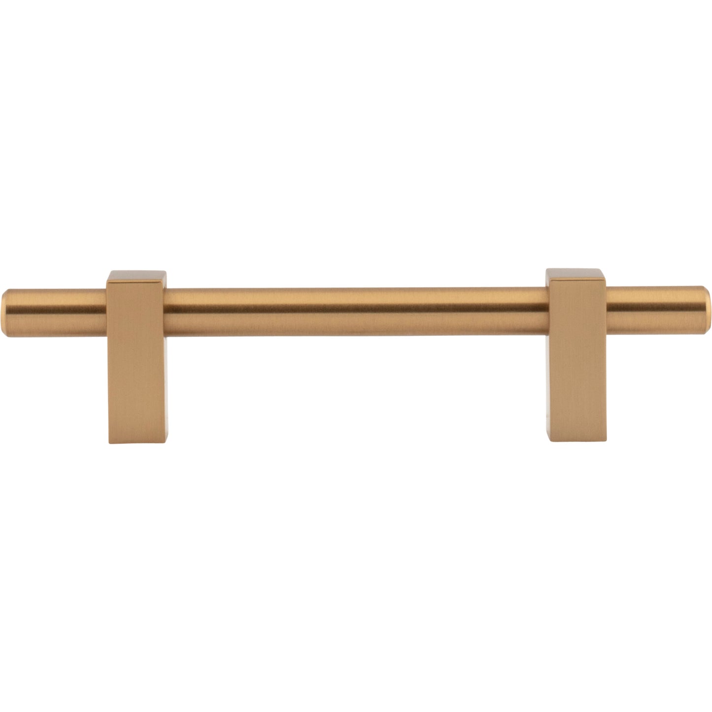 JEFFREY ALEXANDER 478-96SBZ Larkin 1 96 mm Center-to-Center Bar Pull - Satin Bronze