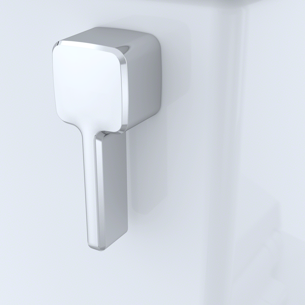 TOTO MS494234CEMFRG#01 Connelly Two-Piece Elongated Dual Flush 1.28 And 0.9 Gpf With Cefiontect And Right Lever - Cotton White