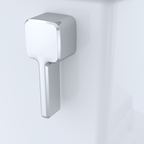 TOTO MS494124CEMFG#01 Connelly Washlet+ Two-Piece Elongated Dual Flush 1.28 And 0.9 Gpf Universal Height Toilet With Cefiontect - Cotton White