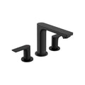 HANSGROHE 72532671 Rebris E Widespread Faucet 110 with Pop-Up Drain, 1.2 GPM - Matte Black